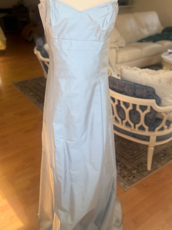 None Dresses & Skirts - Elegant Strapless Light Blue Evening Gown